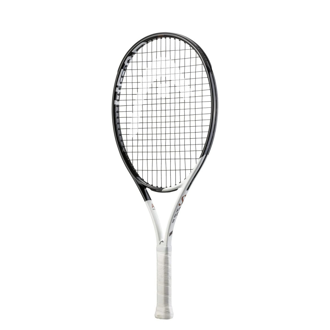 HEAD Speed Jr.25 Tennisschläger, Schwarz/Weiss, Griffstärke 07, 8-10 Jahre