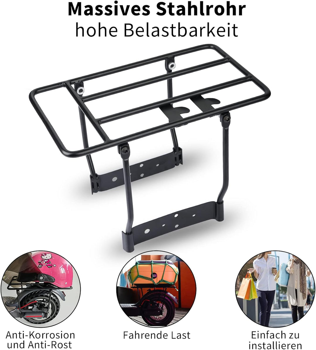 E Scooter Gepäckträge Hinten Rack Kompatibel mit Xiaomi M365/Pro2 MAX G30 Essential Elektroroller Ve