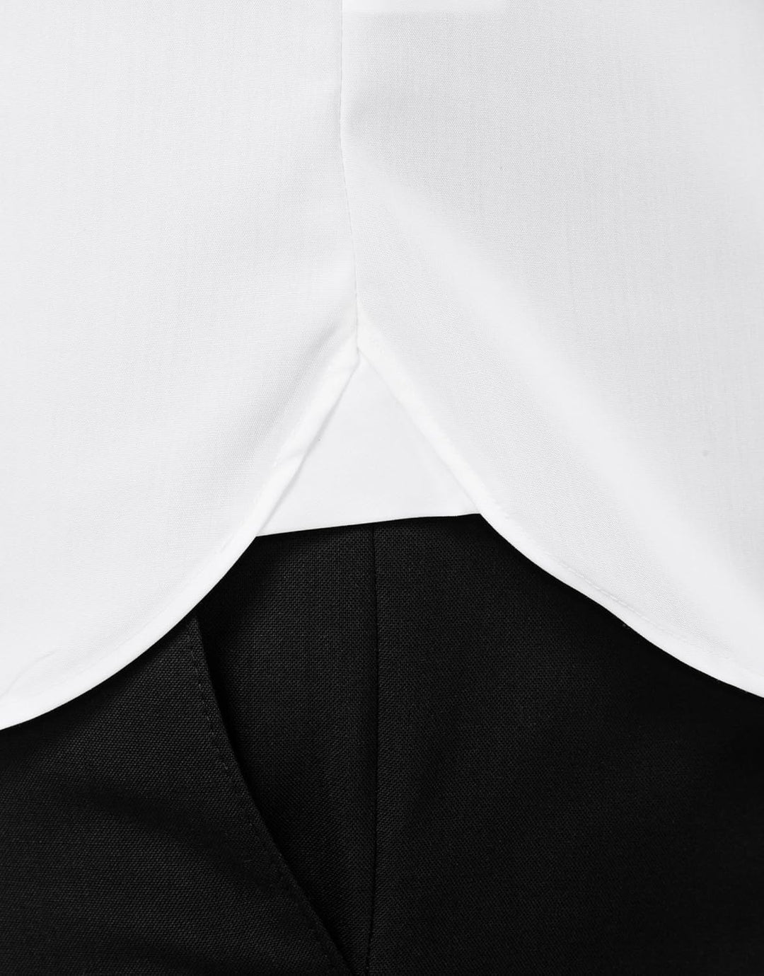 Vincenzo Boretti Herren Hemd bügelfrei 100% Baumwolle Slim-fit Uni-Farben 43-44 7-weiss, 43-44 7-wei