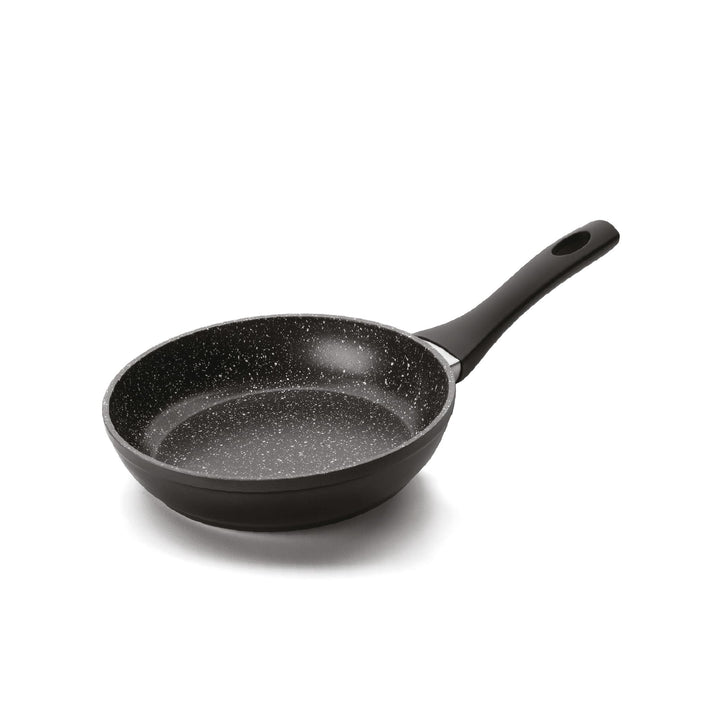 IBILI - Pfanne Natura, 20 cm, Aluminium, Anti-Haft-Beschichtung im Stein-Stil, geeignet für Induktio