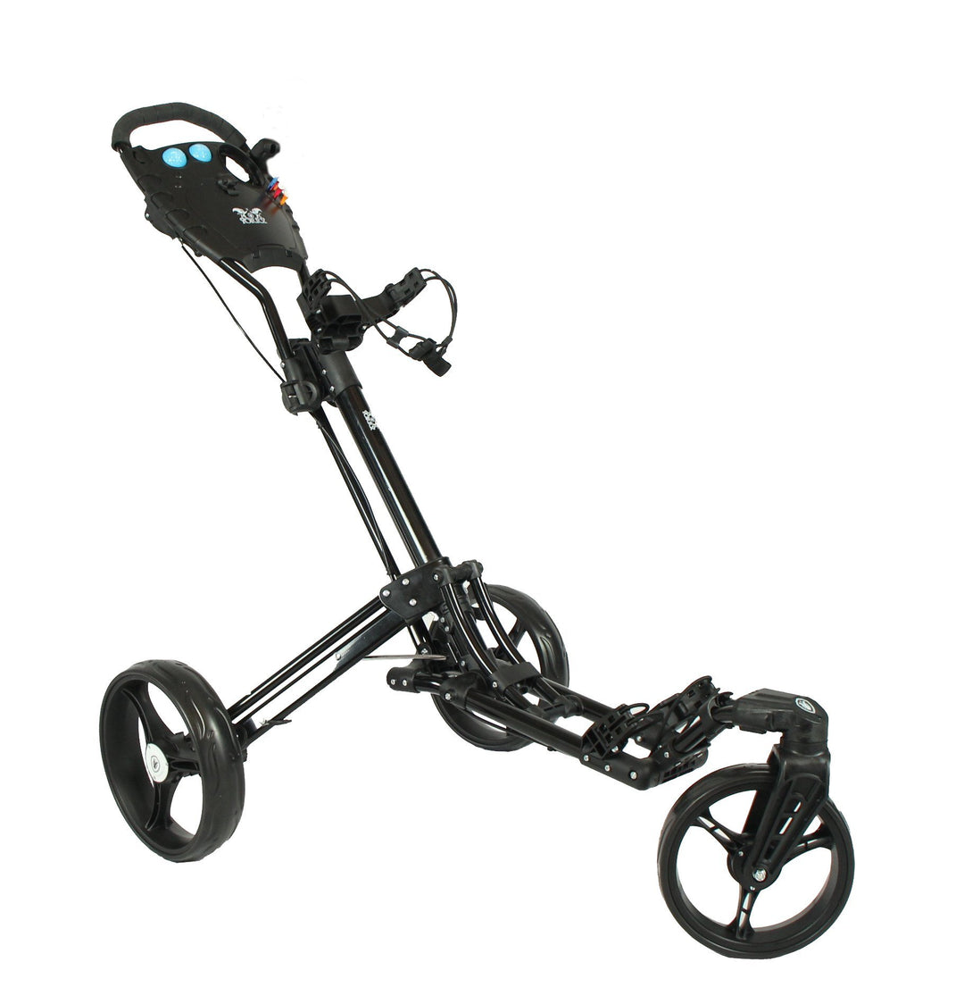 Golftrolley SL Pro 7 HAMMA Plus, Golfwagen mit innovativem 360° Spin Vorderrad (frei 360° gelagert),