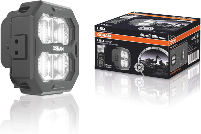 OSRAM LEDriving® Cube PX2500 Ultra Wide, LEDPWL101-UW, OFF ROAD, LED Arbeitsscheinwerfer, 2500 Lumen