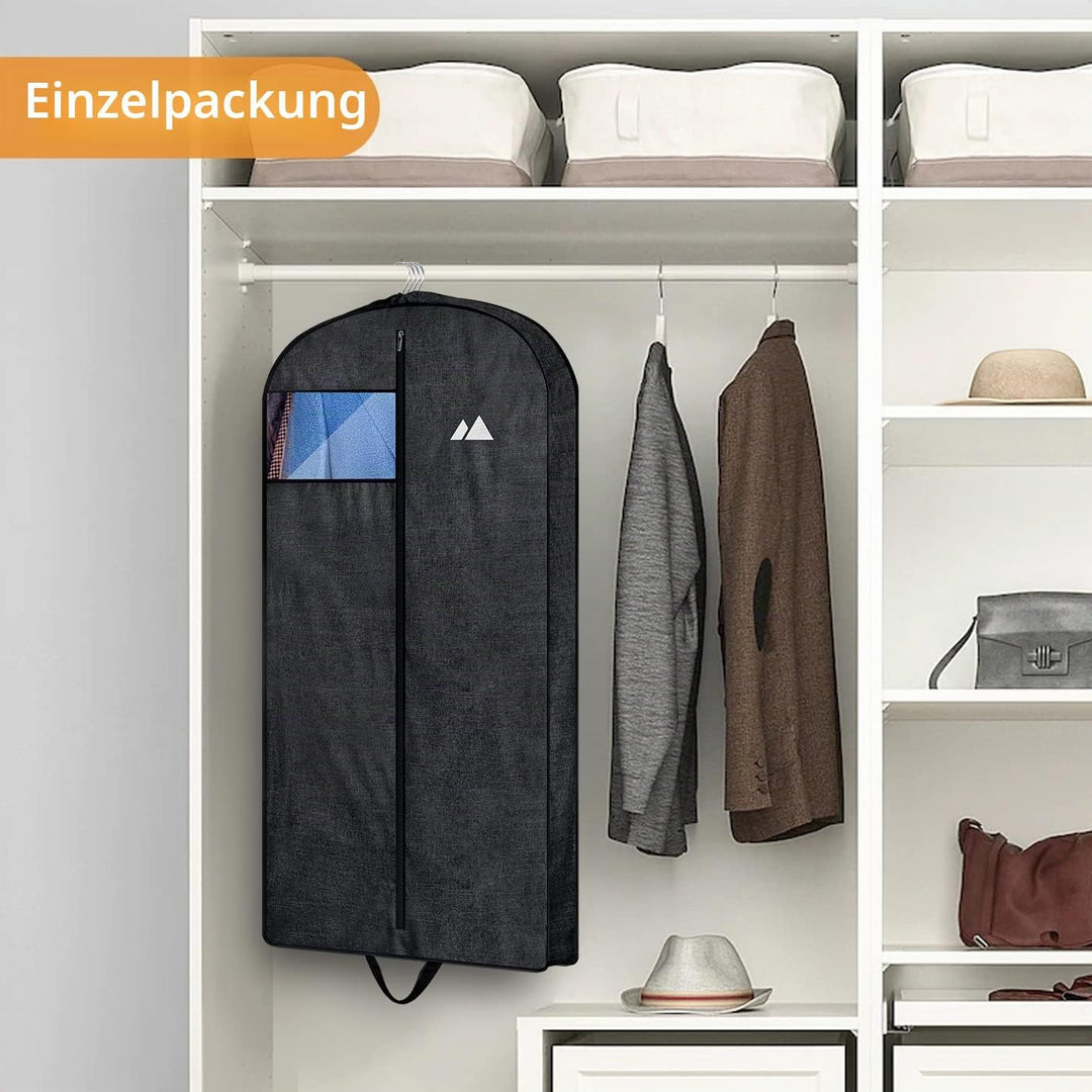 MISSLO Schwerlast Kleidersack Anzug für Reisen 109 Cm Wasserdicht Anzugsack Stoff Kleiderhülle mit R