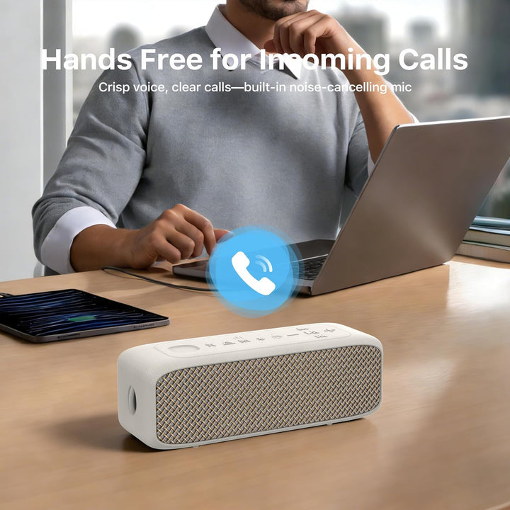 NOBIS 20W Tragbarer Lautsprecher Bluetooth, IP68 Wasserdicht, Bis Zu 24H Wiedergabezeit, TWS-Pairing