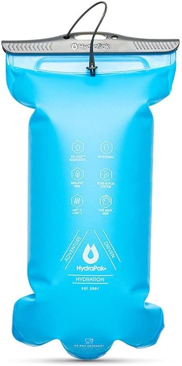 Hydrapak Velocity Reservoir Trinksystem Trinkrucksack Malibu Blue 1.5 L, Malibu Blue 1.5 L