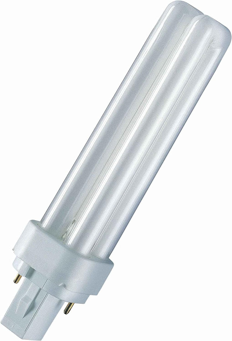 Osram 10x DULUX D 18W/827 G24d2 (100W) 2-PIN FS1 153mm Kompakt-LLp Interna f.KVG