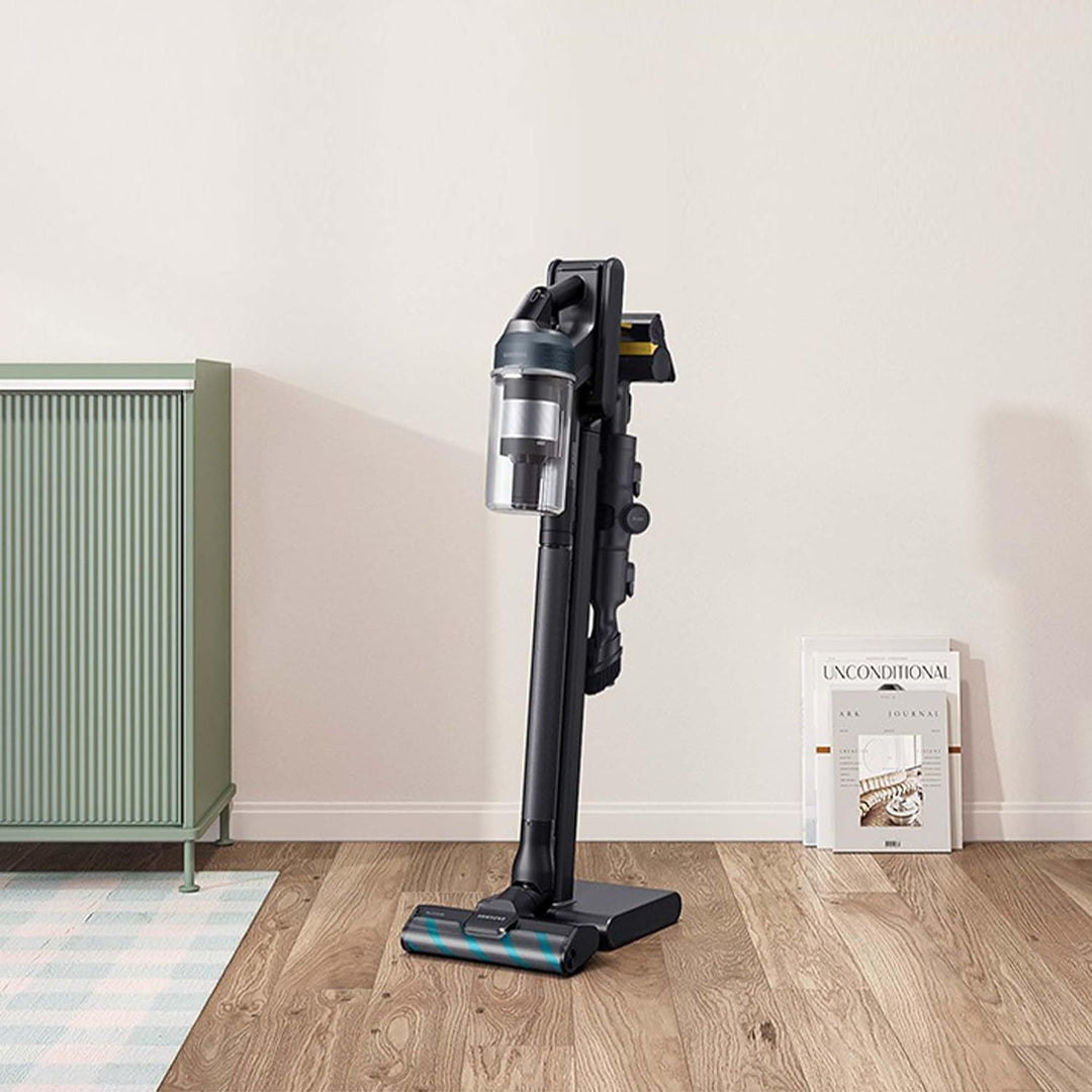 Samsung Jet 95 Akku+ PetPRO Akku-Staubsauger, 210 W, Inkl. Ersatz-Akku, freistehender Ladestation Z-