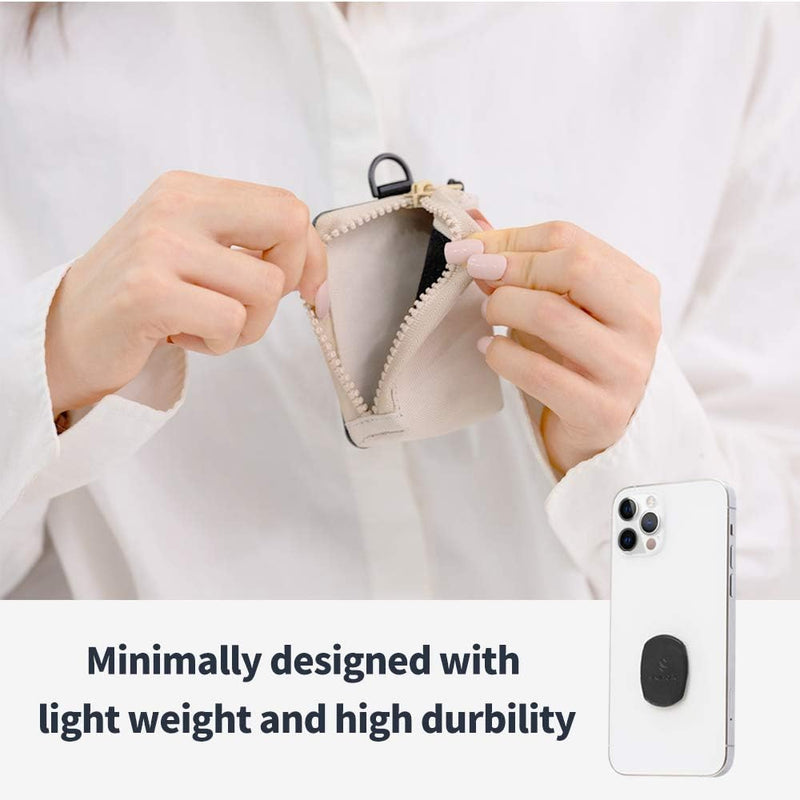 Sinjimoru Abnehmbare Handytasche für Rucksäcke, Handgelenktasche fürs Smartphone Multifunktionale Ha