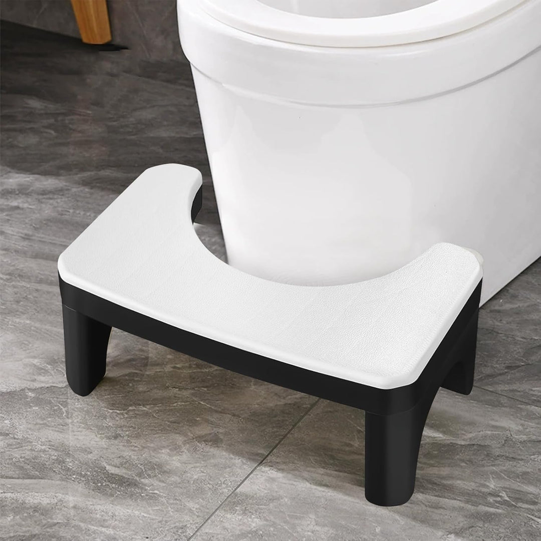 BORDEAG Toilettenhocker Erwachsene, Wc Hocker Erwachsene, Klohocker, Kackhocker Hocker Toilette, Bad