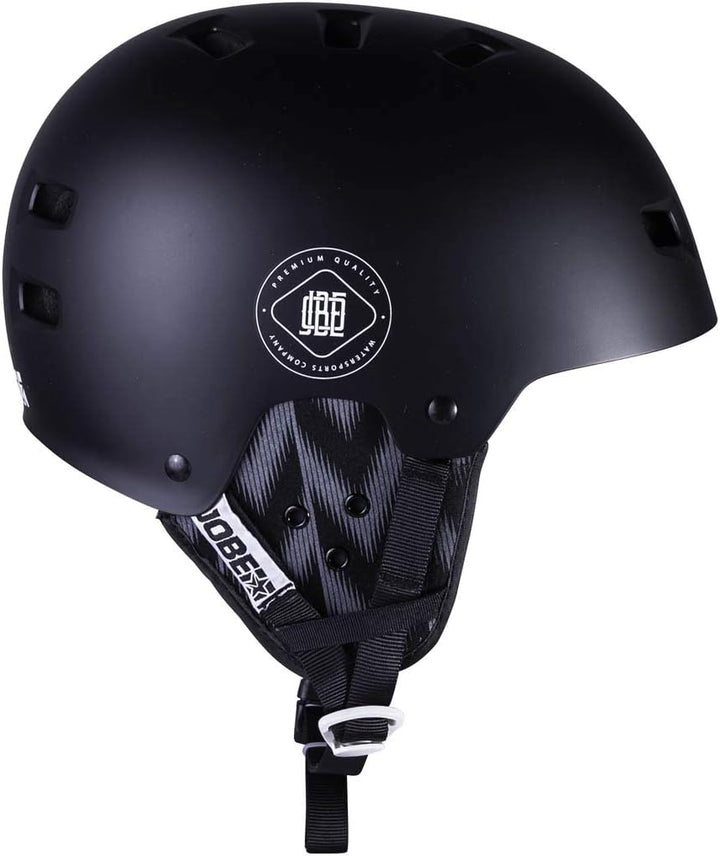 Jobe Base Helm Wakeboard Jetski Kite Waterski Kayak Helmet Black, S