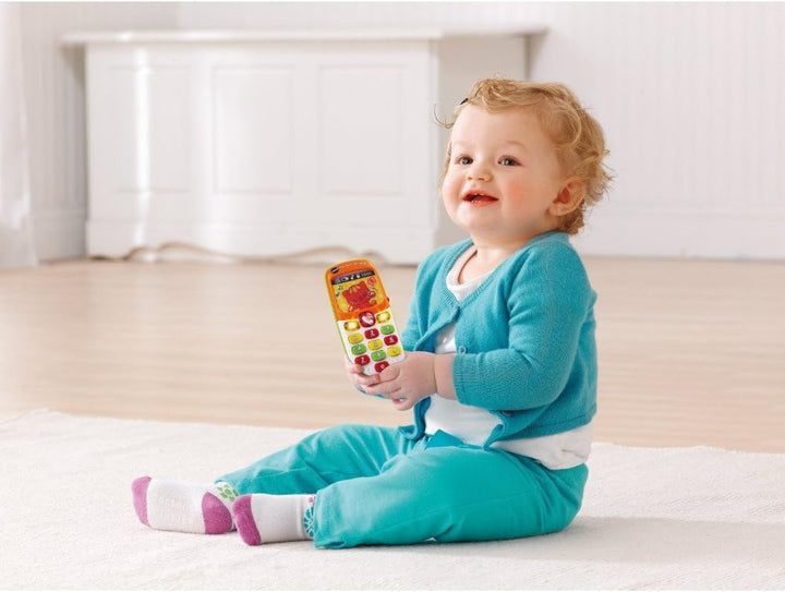 VTech Tierchen Lernhandy – Lerntelefon für Kinder 9-36 Monate