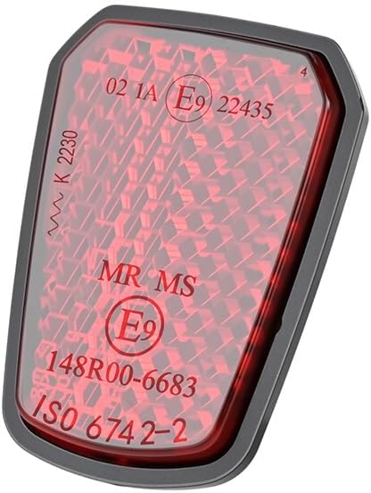 Hinterer Kotflügel mit Reflektoren für Kukirin G2/G4 Elektroroller