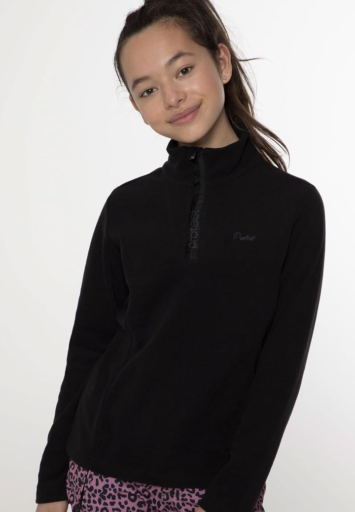 Protest Herren Oberteil Mit Durchgehendem Reissverschluss PRTHAMMEREN M True Black, M True Black