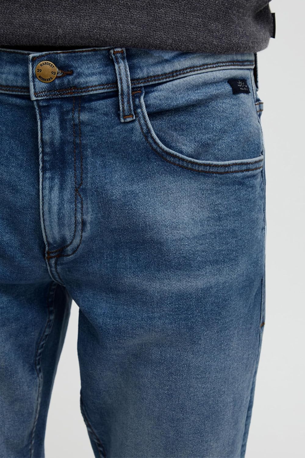 Blend 20714216 Herren Jeans Hose Denim mit Stretch Multiflex 5-Pocket Blizzard Fit Regular Fit 36W /