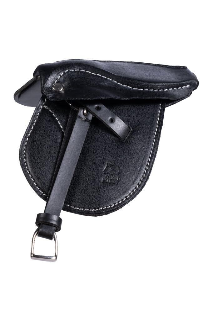 HKM Cuddle Pony Sattel Schwarz Einheitsgrösse