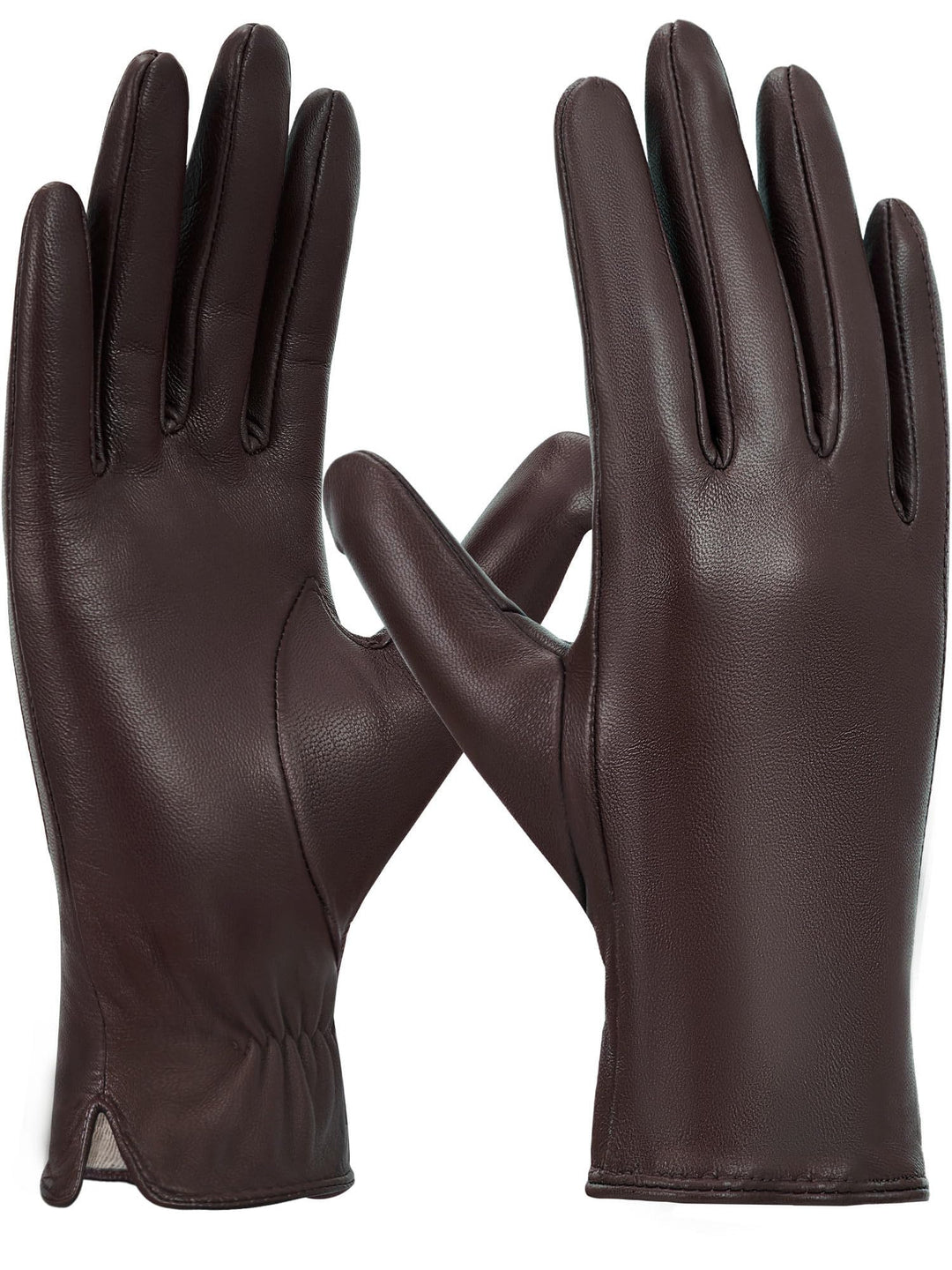 GSG SINCE 1998 Lederhandschuhe für Damen aus Chromfreiem Schaffell – Wollgefüttert/Fleecegefüttert,