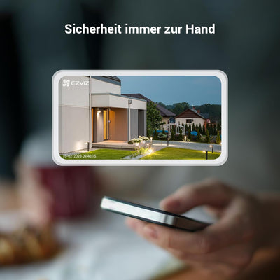 EZVIZ Outdoor WLAN IP Kamera, 1080p Bullet Überwachungskamera mit IP67 wetterfest, H.265 Kompression