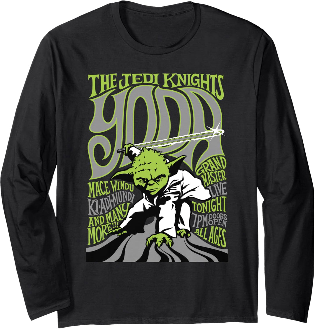 Star Wars Yoda And Jedi Knights Tonight C1 Langarmshirt