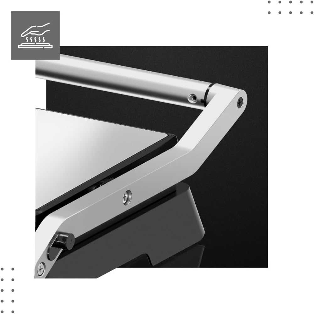 VERTENZ Intense 50 | Elektrischer Kontaktgrill XXL Sandwichmaker Sandwichtoaster Tischgrill Grill El