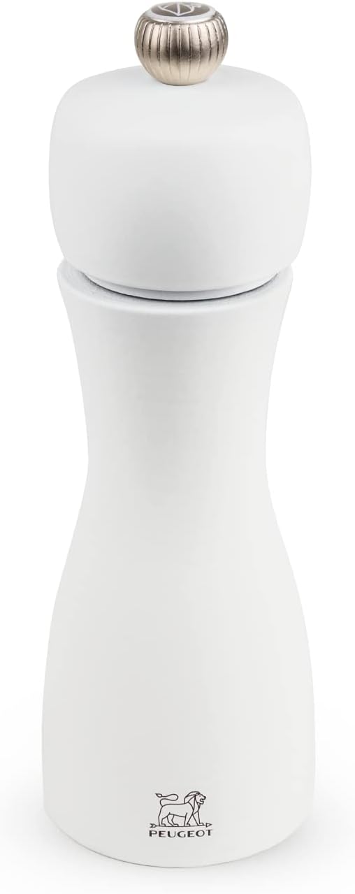 PEUGEOT - Salzmühle Tahiti 15 cm - Klassische Mahlgradeinstellung - Aus PEFC-zertifiziertem Holz - F