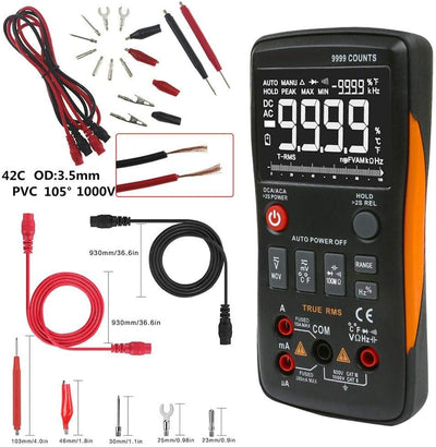 Digital Multimeter, ANENG Q1 Echt Effektiv Voltmeter Amperemeter Kapazitätsmesser Messwiderstand Fre