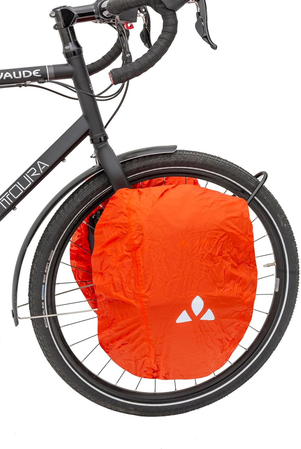 Vaude On Tour Front. Vorderradtaschen, Einheitsgrösse Einheitsgrösse black/carmine, Einheitsgrösse b