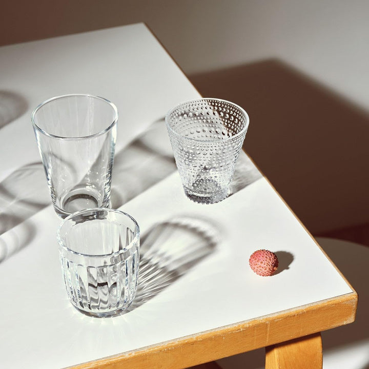 Iittala Kastehelmi Glas - 30cl - Klar - 2 Stück