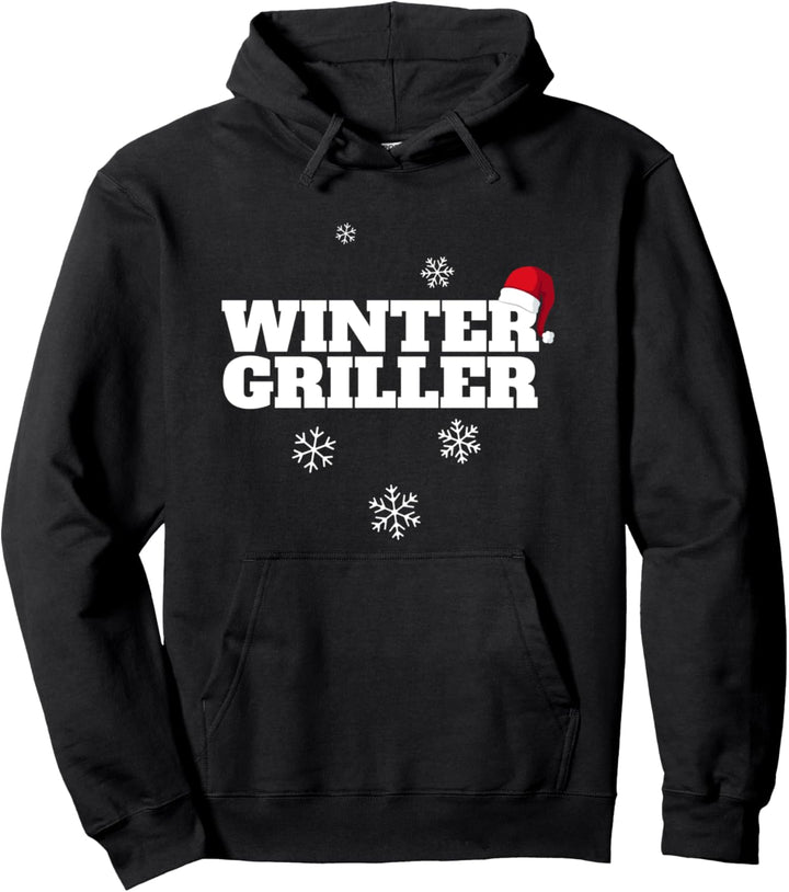 Wintergriller Grill Grillen Wintergrillen Pullover Hoodie
