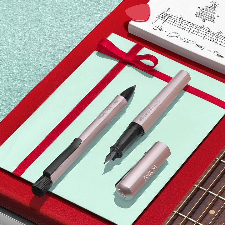 Faber-Castell Füller Hexo rosé M, ros&#xE9;gold FEDER: M