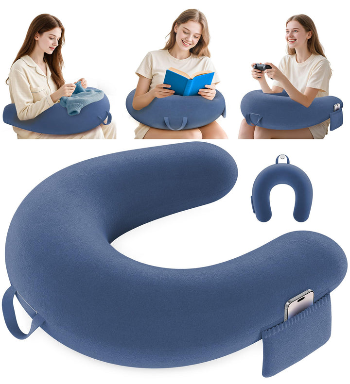 Gaming Kissen & Lesekissen, Reading Pillow für das Sitzen auf dem Bett/Sofa/Fussboden, Fütterungs/Hä