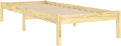 Susany Massivholzbett Massives Holzbett Doppelbett/Einzelbett Holzbetten Bettrahmen Seniorenbett erh