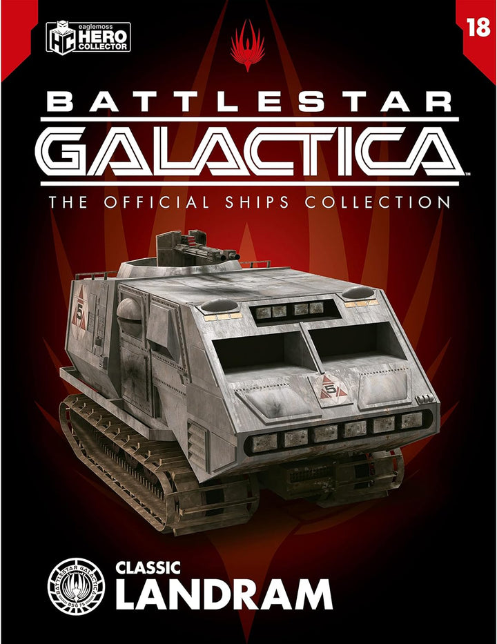Sammlung von Raumschiffen Battlestar Galactica Starships Collection Nº 18 Classic Landram (16 cms)