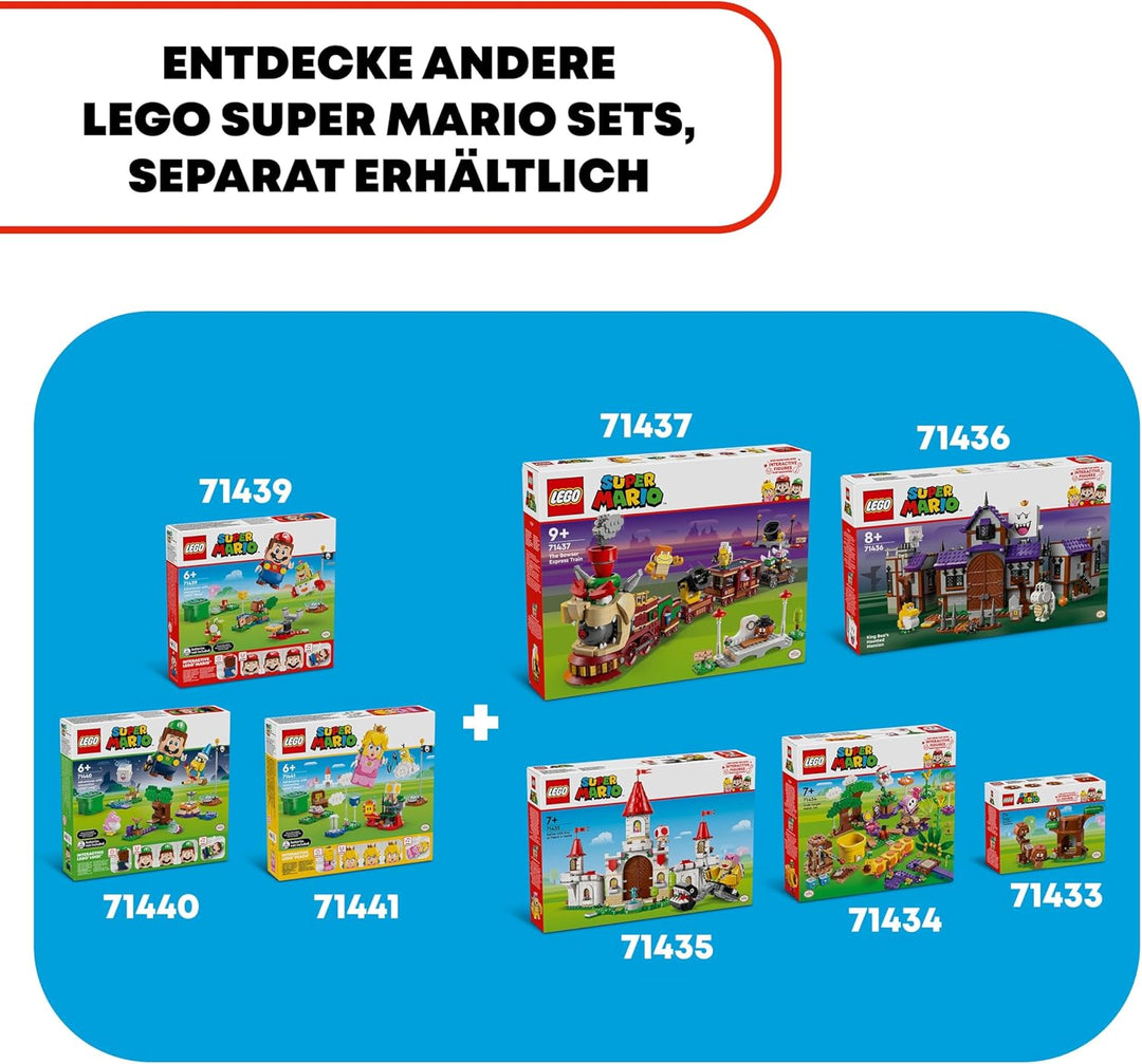 LEGO Super Mario Abenteuer mit dem interaktiven Luigi, Nintendo Geschenk für Jungen, Mädchen und Gam