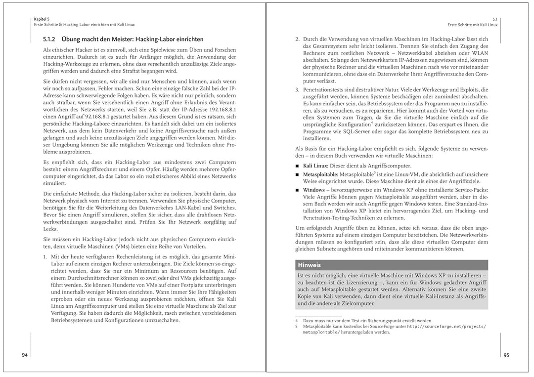 Einstieg in Ethical Hacking: Penetration Testing und Hacking-Tools für die IT-Security (mitp Profess