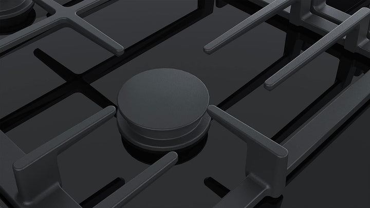 BOSCH PRS9A6B70D Gaskochfeld Serie 8, autarker Gasherd 90 cm breit, FlameSelect, Spülmaschinenfeste