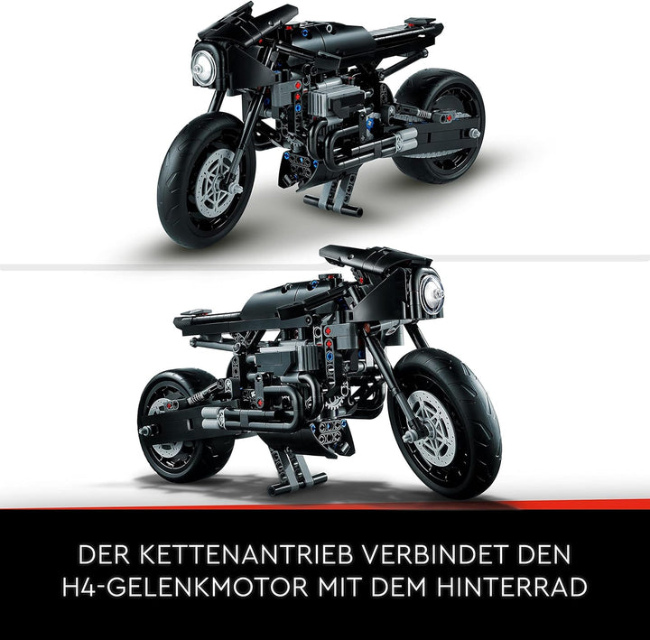 LEGO 42155 Technic The Batman - BATCYCLE Set, Motorrad-Spielzeug, massstabsgetreuer Modellbausatz de