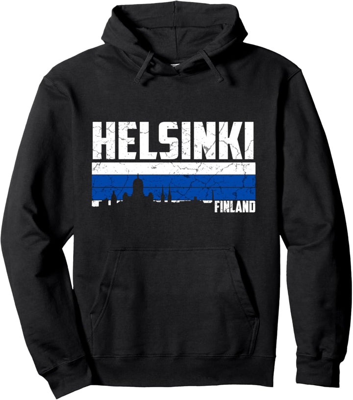 Mein Helsinki Skyline Heimat Stadt Souvenir Pullover Hoodie