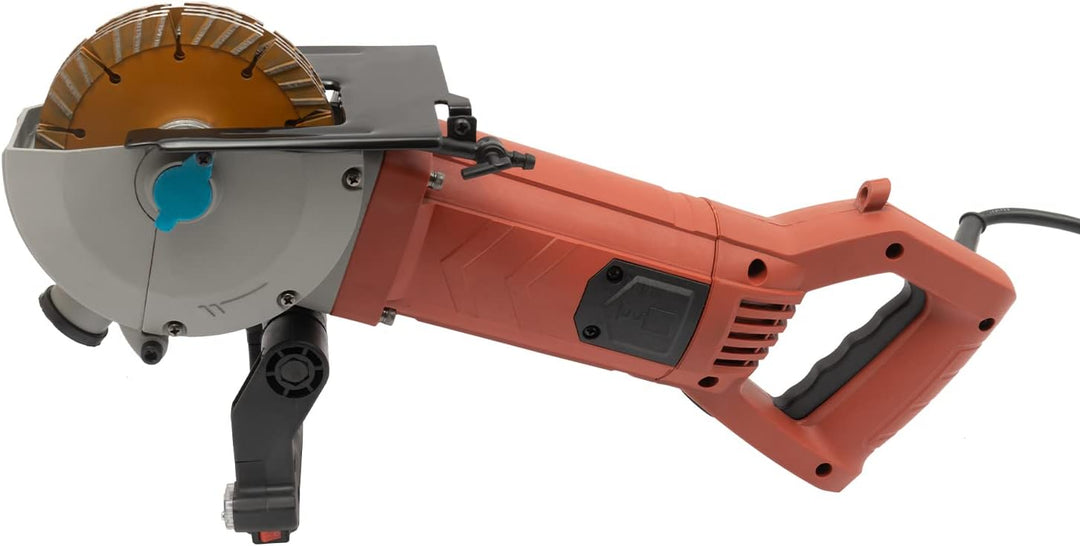 Mauernutfräse Schlitzfräse - 4800W Vollkupfermotor - 6200rpm - Beton Ziegel Stahl - für Bau und Deko