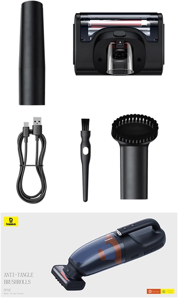 Cordless Handy Vacuum Cleaner Baseus Ap02 6000Pa (Black)