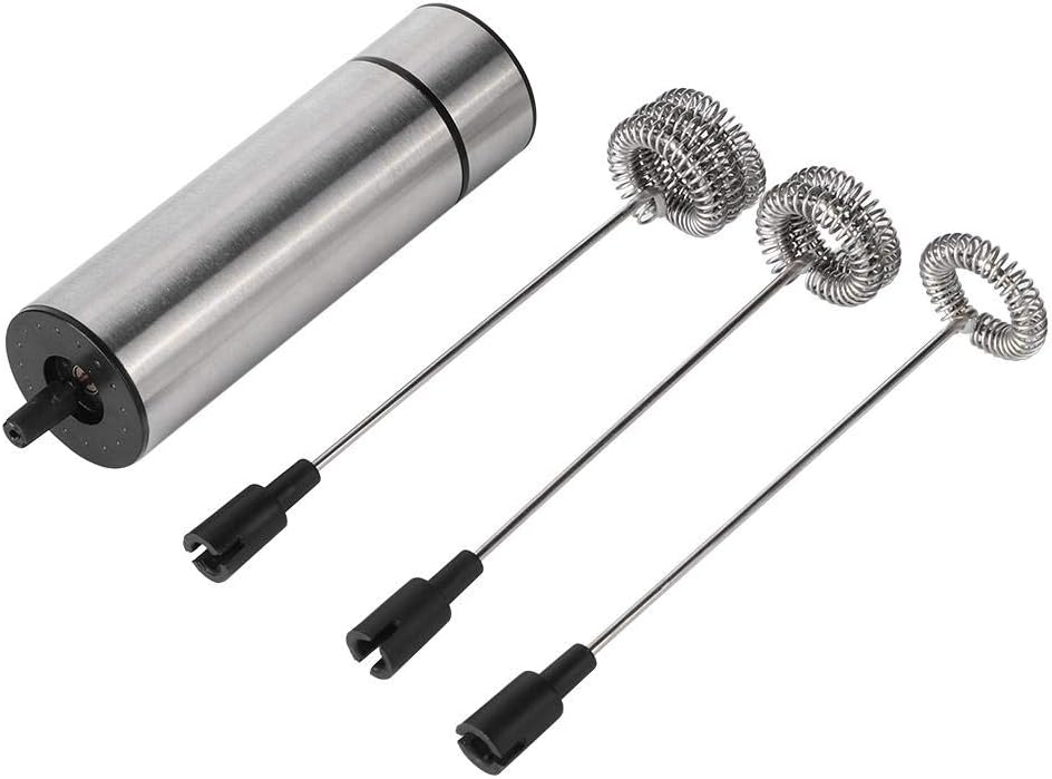 Edelstahl Handheld Kaffeerührer Mixer Mixer Schaum-Maker für Kaffee, Latte, Cappuccino, Heisse Schok