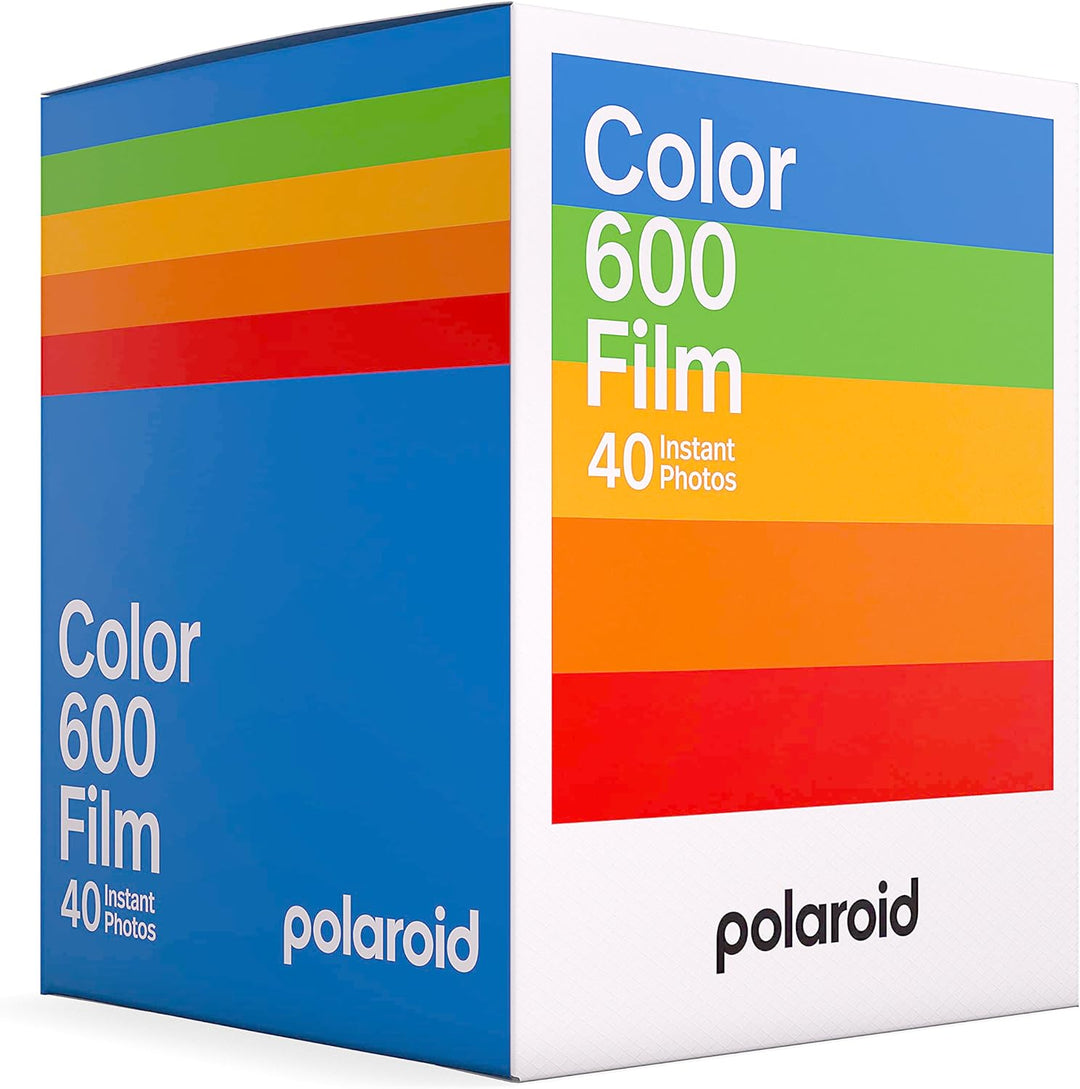 Polaroid Color Film für 600 - x40 Film Pack - 6013 & Polaroid Fotoalbum - Gross - 6044