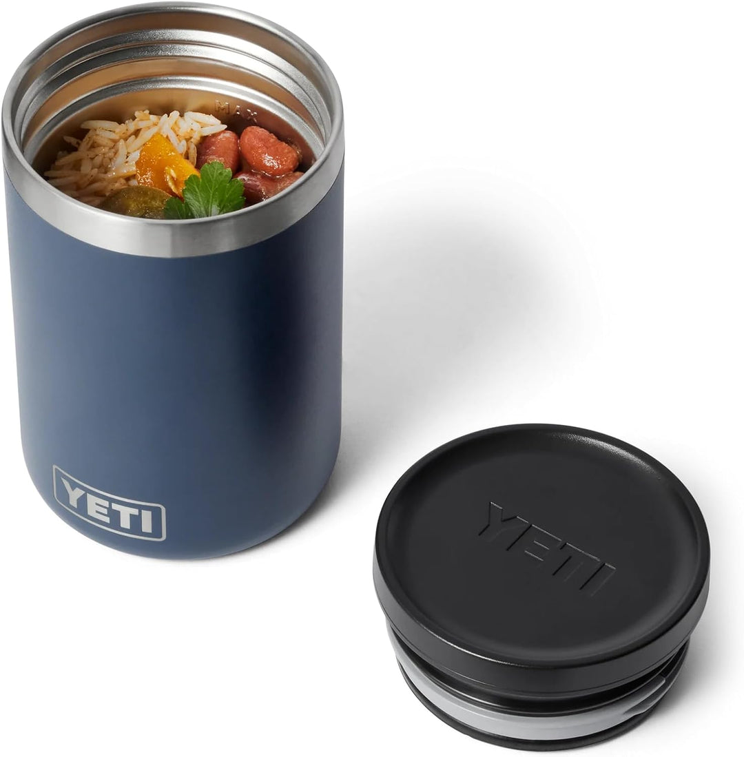 YETI Rambler Isolierter Essensbehälte, White, 16 oz (473 ml), White