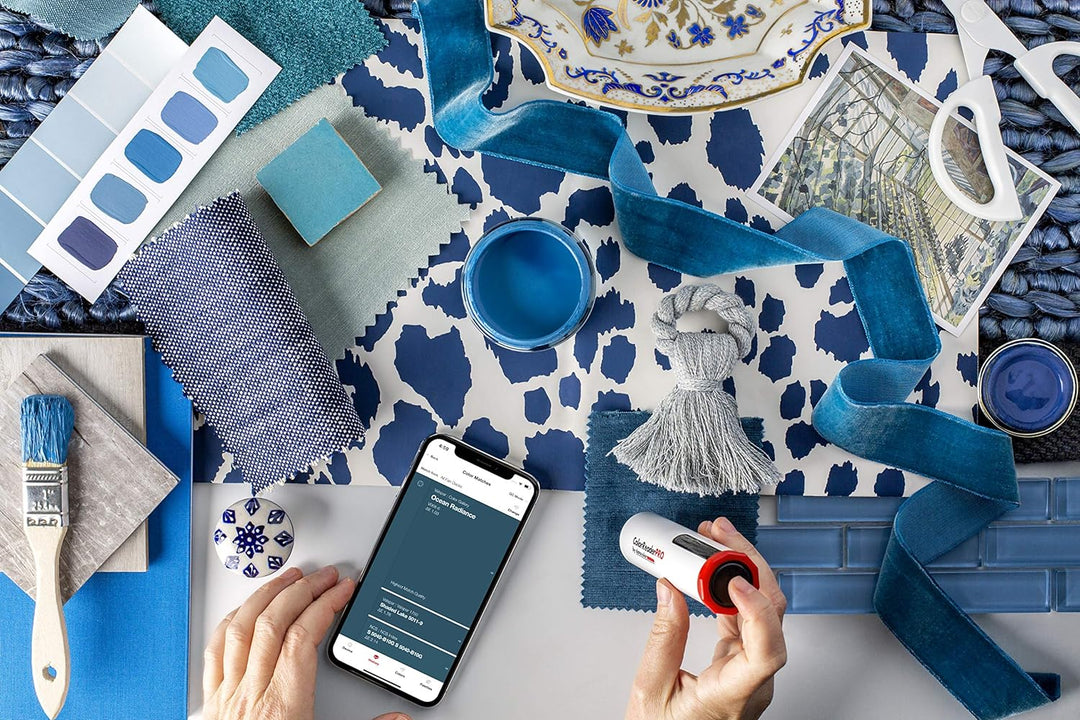 Datacolor ColorReader Pro: Farbmessgerät zur Bestimmung von Farbe, u.a. kompatibel mit RAL-, Farrow