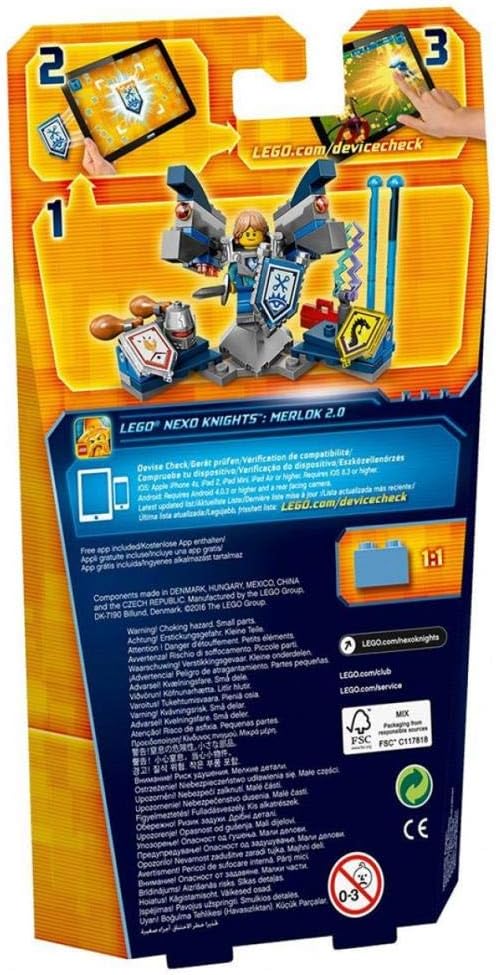 LEGO Nexo Knights 70333 - Ultimativer Robin Rotkehlchen gemischt, Rotkehlchen gemischt
