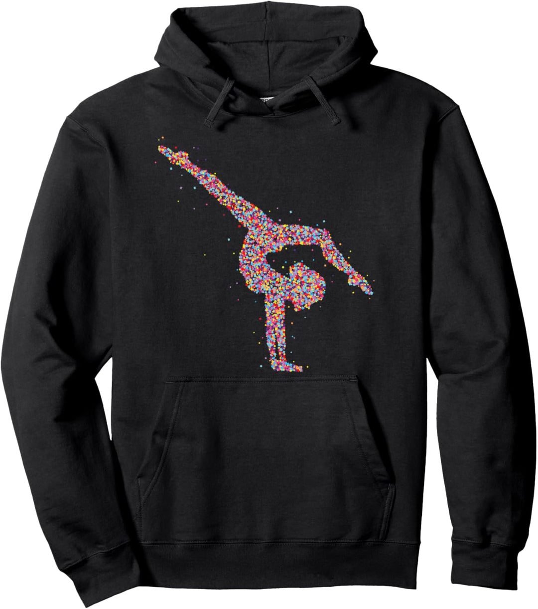 Turnen Gymnastik Turnerin Akrobatik Geschenkidee Pullover Hoodie
