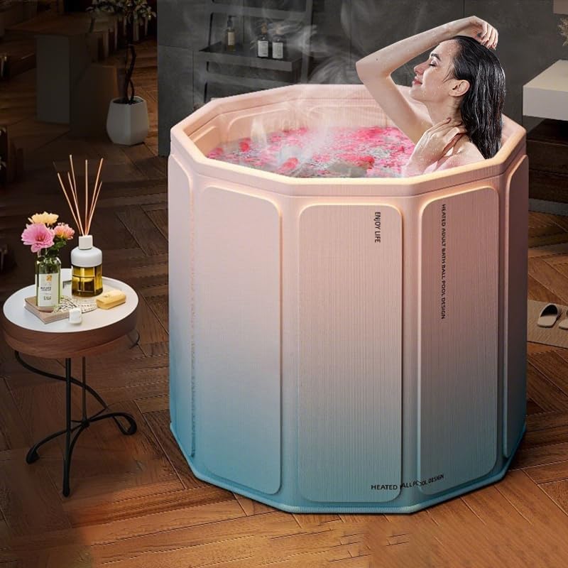 Simcat Tragbare faltbare Badewanne, Eisbadewanne für Kaltwassertherapie, Training, Badezimmer, freis