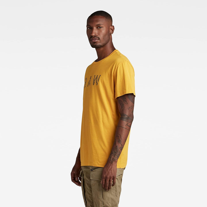 G-STAR RAW Herren Raw T-Shirts XS Gelb (Dull Yellow D22776-c506-1213), XS Gelb (Dull Yellow D22776-c