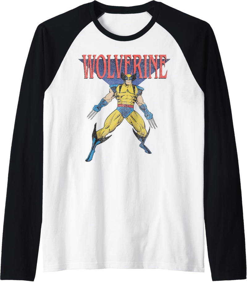 Marvel X-Men Wolverine Classic Portrait Raglan