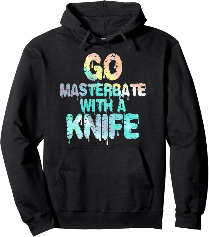 Pastel Goth Anime Kawaii Pastell Gothic Pervers Spruch Pullover Hoodie