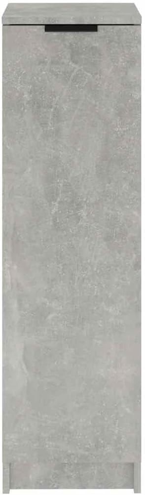 Refined Schuhschrank Betongrau 30x35x100 cm Holzwerkstoff, Betongrau